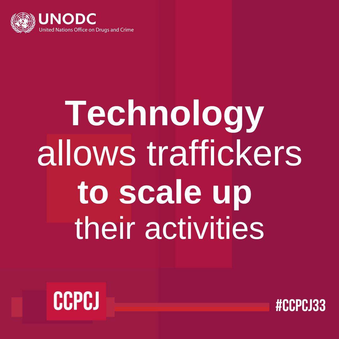 Sophisticated technologies allow traffickers to scale up their activities.   

They actively approach victims in online spaces and wait for victims to respond to ads.

We works with officials around the world to #EndHumanTrafficking online.

#CCPCJ33