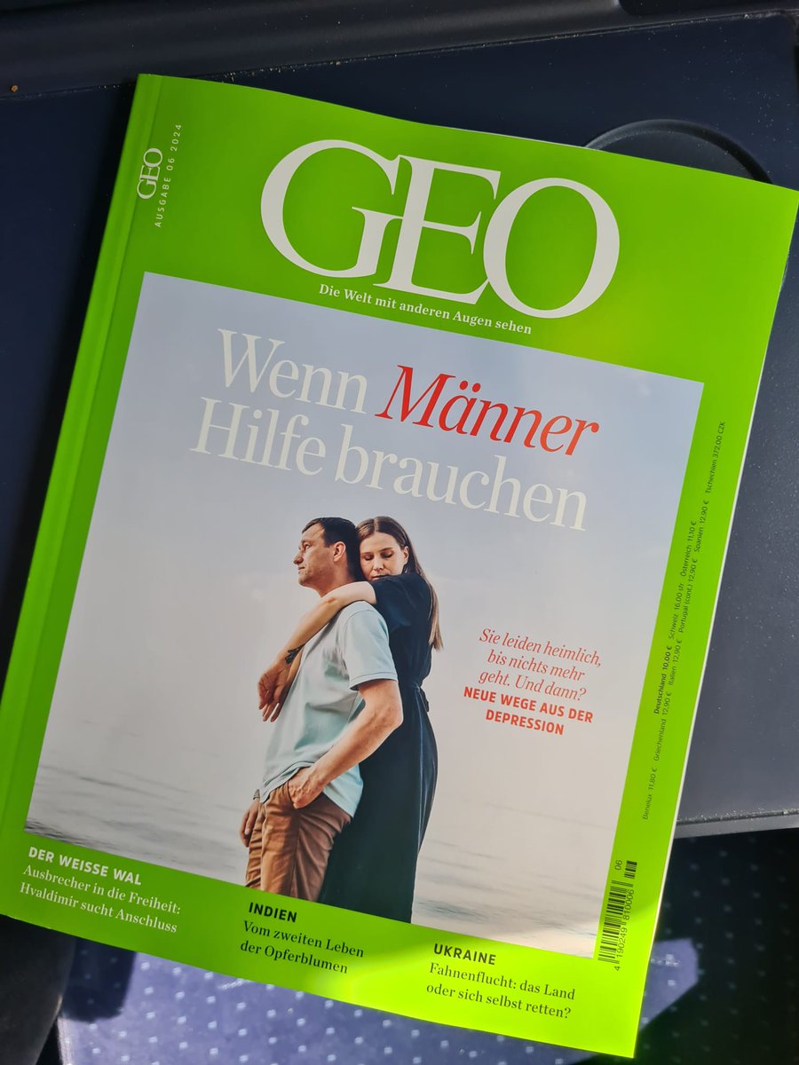 Christopher Bonnen (@c_bohnen) on Twitter photo In Deutschland gibt es eine einzige Tagesklinik nur für psychisch erkrankte Männer. Drei der Patienten habe ich dort fürs <a href="/geomagazin/">GEO Magazin</a> durch die Wochen ihrer Therapie begleitet. Warum das Thema so wichtig ist und wir viel mehr „Männertherapie“ brauchen:
🧵 1/4 In Deutschland gibt es eine einzige Tagesklinik nur für psychisch erkrankte Männer. Drei der Patienten habe ich dort fürs <a href="/geomagazin/">GEO Magazin</a> durch die Wochen ihrer Therapie begleitet. Warum das Thema so wichtig ist und wir viel mehr „Männertherapie“ brauchen:
🧵 1/4