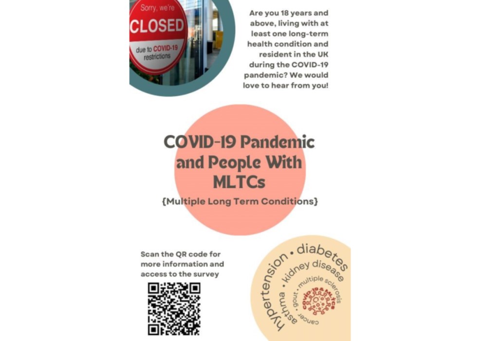 Are you aged 18 years + and living with at least one long-term health condition.   
Share your valuable experiences and contribute to our important PhD study. 
Access the survey 👇
app.onlinesurveys.jisc.ac.uk/s/leicester/co…

 #MLTCs #Covid #research #health