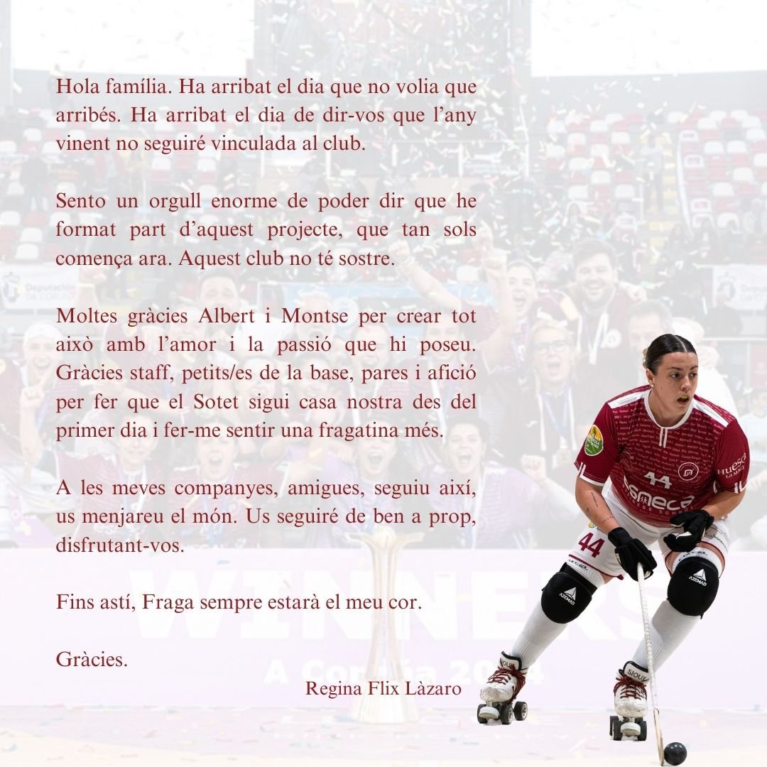 Fins astí, eternament agraïda🤍