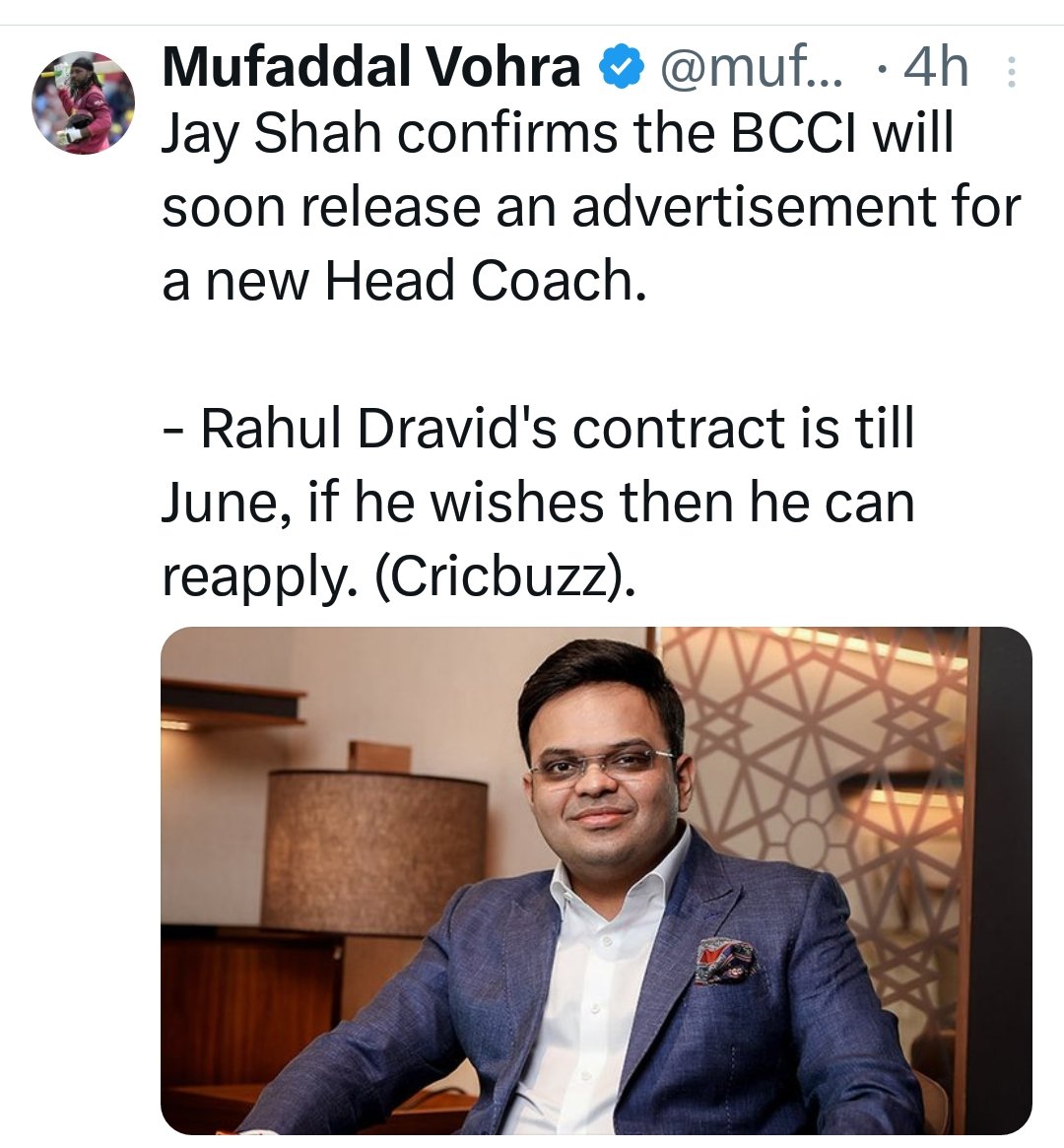 In my opinion, head coach Narendra Modi and assistant coach Jai Shah are the best candidates for this role.

#CSKvsGT #IREvPAK
'Chennai Super Kings' 
#RahulDravid