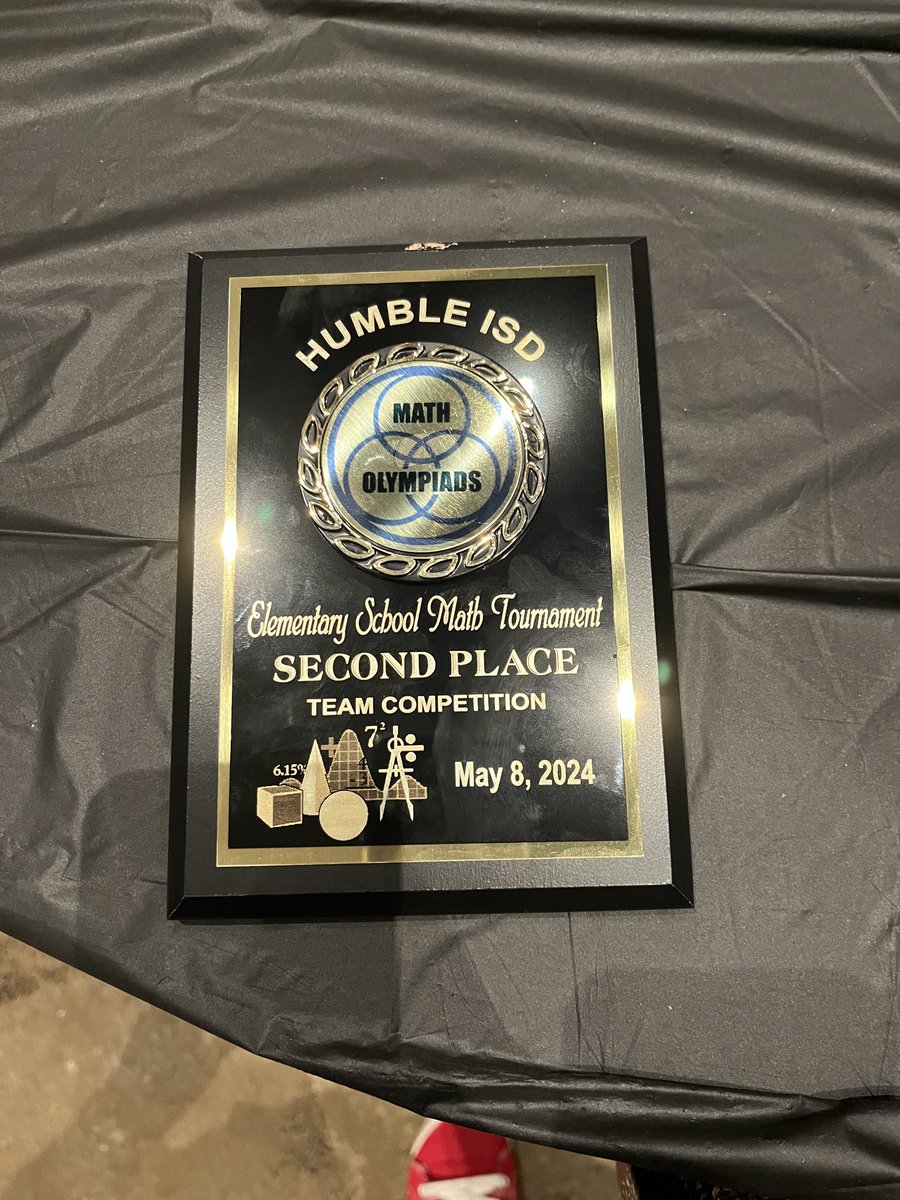 Novi White (@mrsnwhite_fce) on Twitter photo Congratulations to our Math Olympiad Team for placing 2nd in the competition!! Your hard work paid off! Thank you to our amazing teachers, Ms. Shillings and Mrs. Hope for the instruction, time, and support you’ve given all our Cardinals this year! <a href="/HumbleISD_FCE/">Fall Creek Elem</a> <a href="/HumbleElemMath/">Humble ISD Elementary Math</a> Congratulations to our Math Olympiad Team for placing 2nd in the competition!! Your hard work paid off! Thank you to our amazing teachers, Ms. Shillings and Mrs. Hope for the instruction, time, and support you’ve given all our Cardinals this year! <a href="/HumbleISD_FCE/">Fall Creek Elem</a> <a href="/HumbleElemMath/">Humble ISD Elementary Math</a>
