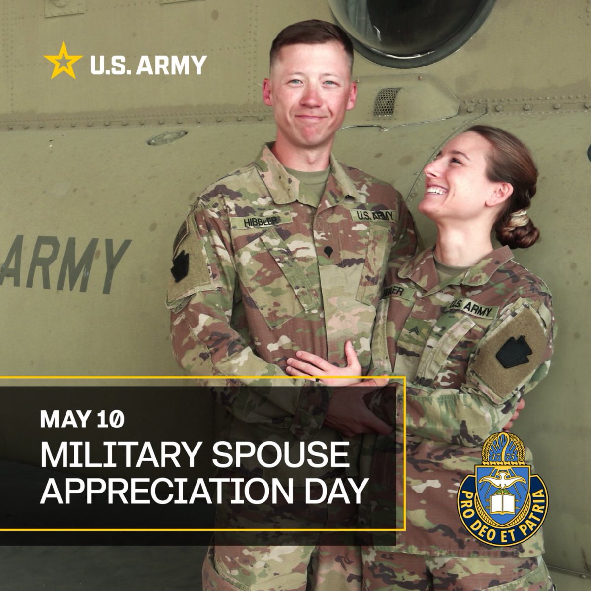 Today is Military Spouse Appreciation Day. America's military spouses are at the core of our Armed Forces, and on Military Spouse Appreciation Day, we celebrate their contributions to keeping our country safe. #MilitarySpouseAppreciation