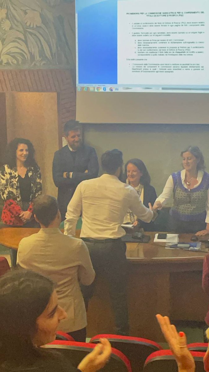 BFXMazzaLab's tweet photo. 🎓 🎊 🎉 Huge congratulations to Salvatore Daniele Bianco from our lab, on the successful defense of his Medical Genetics and Human Biology (@SapienzaRoma) #PhD thesis 𝒄𝒖𝒎 𝒍𝒂𝒖𝒅𝒆.

Time to celebrate! https://t.co/6A4YYWWSpn