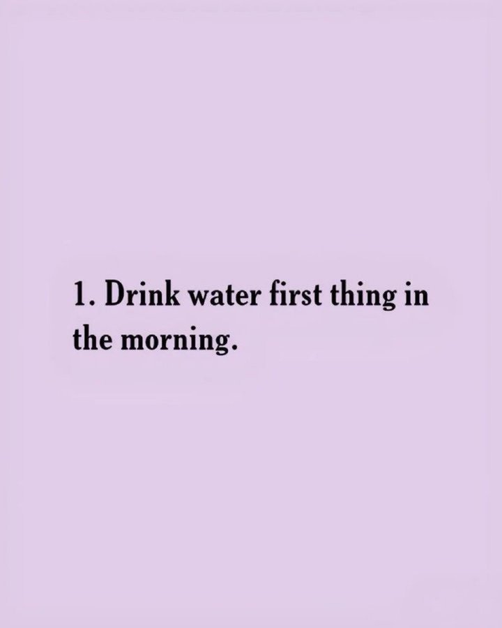 7 Things you should do before 7 am: 1.