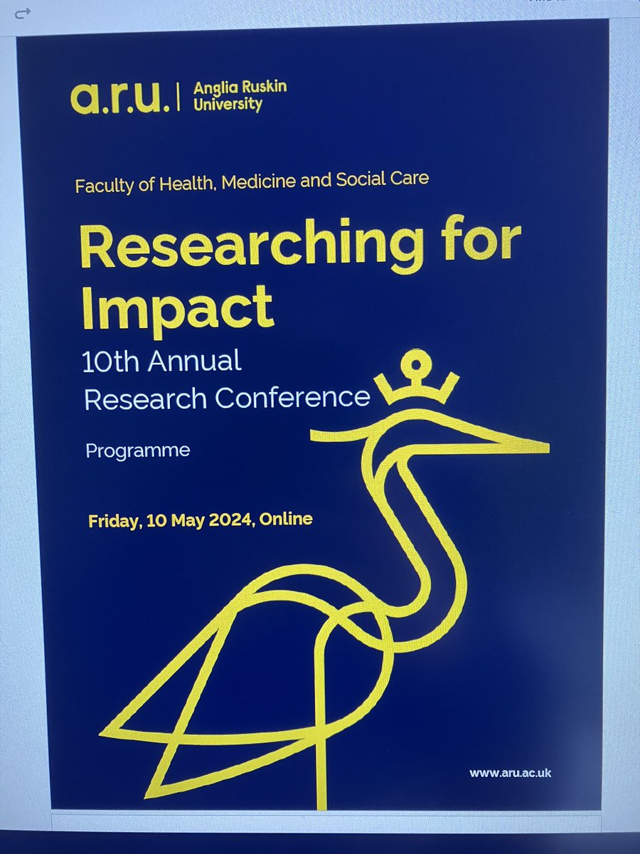 and we’re off! @FHEMS_ARU annual research conference - focusing on researching for impact - spoilt for choice with sessions and topic areas 🙂