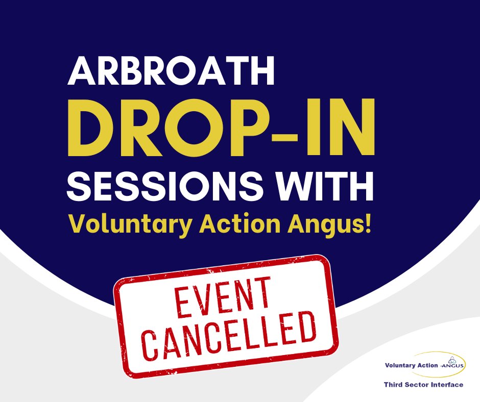 *Arbroath drop-in cancelled - 10th May* Due to circumstances beyond our control today’s drop-in has had to be cancelled. If you were hoping to chat to a member of staff, please contact Voluntary Action Angus on 01307 466113.