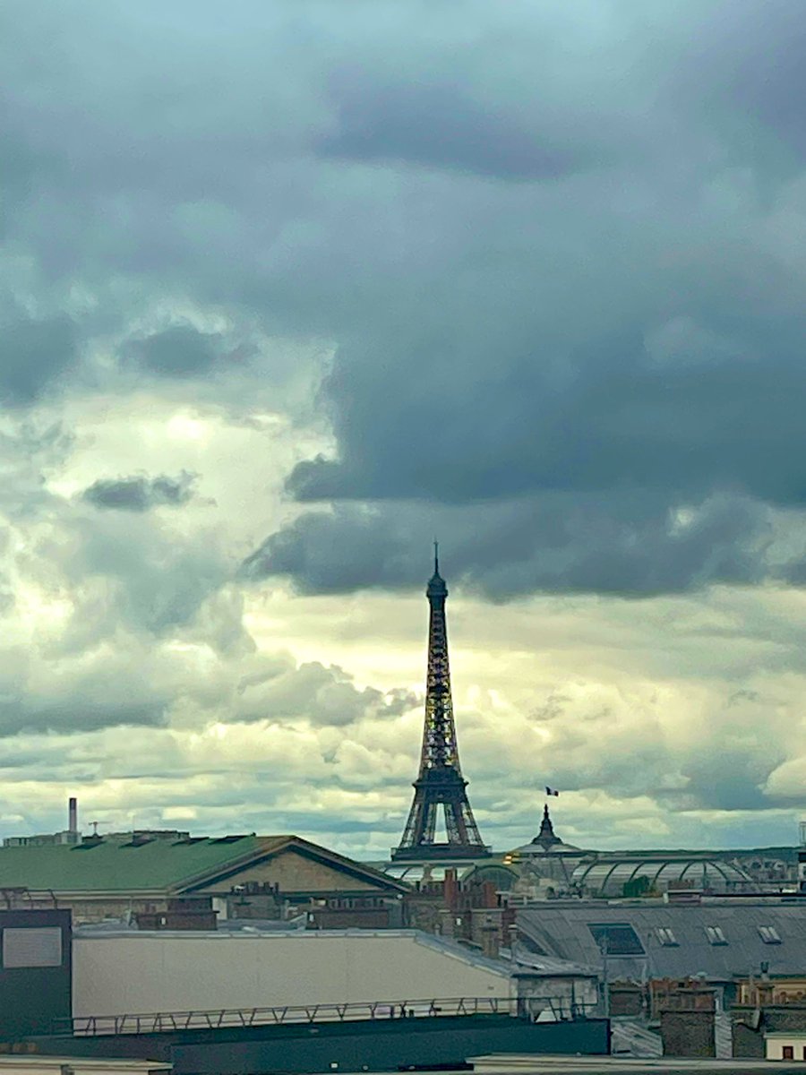 Je suis définitivement in❤️ with #Paris 
#paris #laplusbellevillecestparis #visitparis #tourismeparis #francemagique #eiffeltower #galerieslafayettes