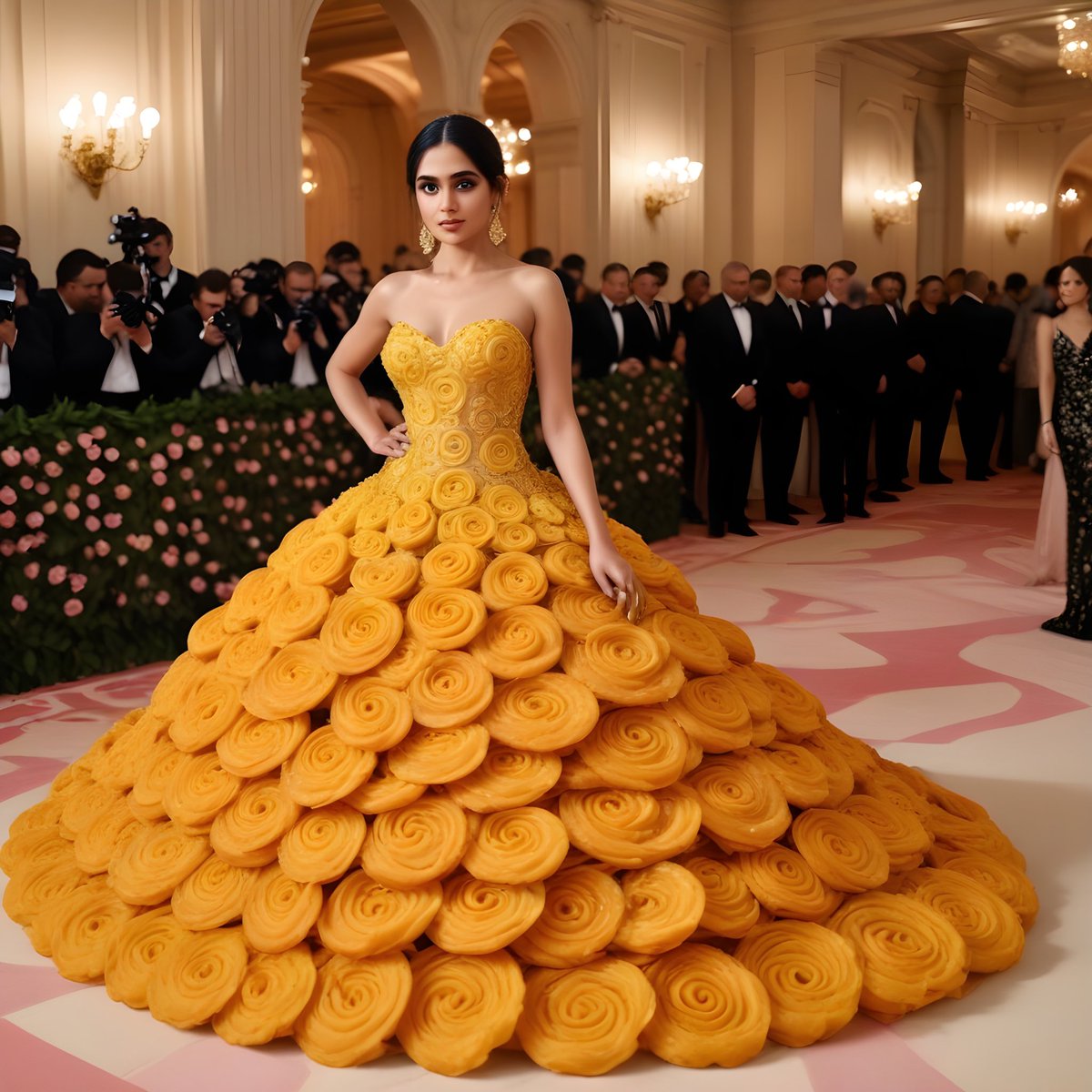 Fashion meets flavour at Met Gala!👗

#metgala #mealawe #food #fashion #trending #hollywood #ai #pune