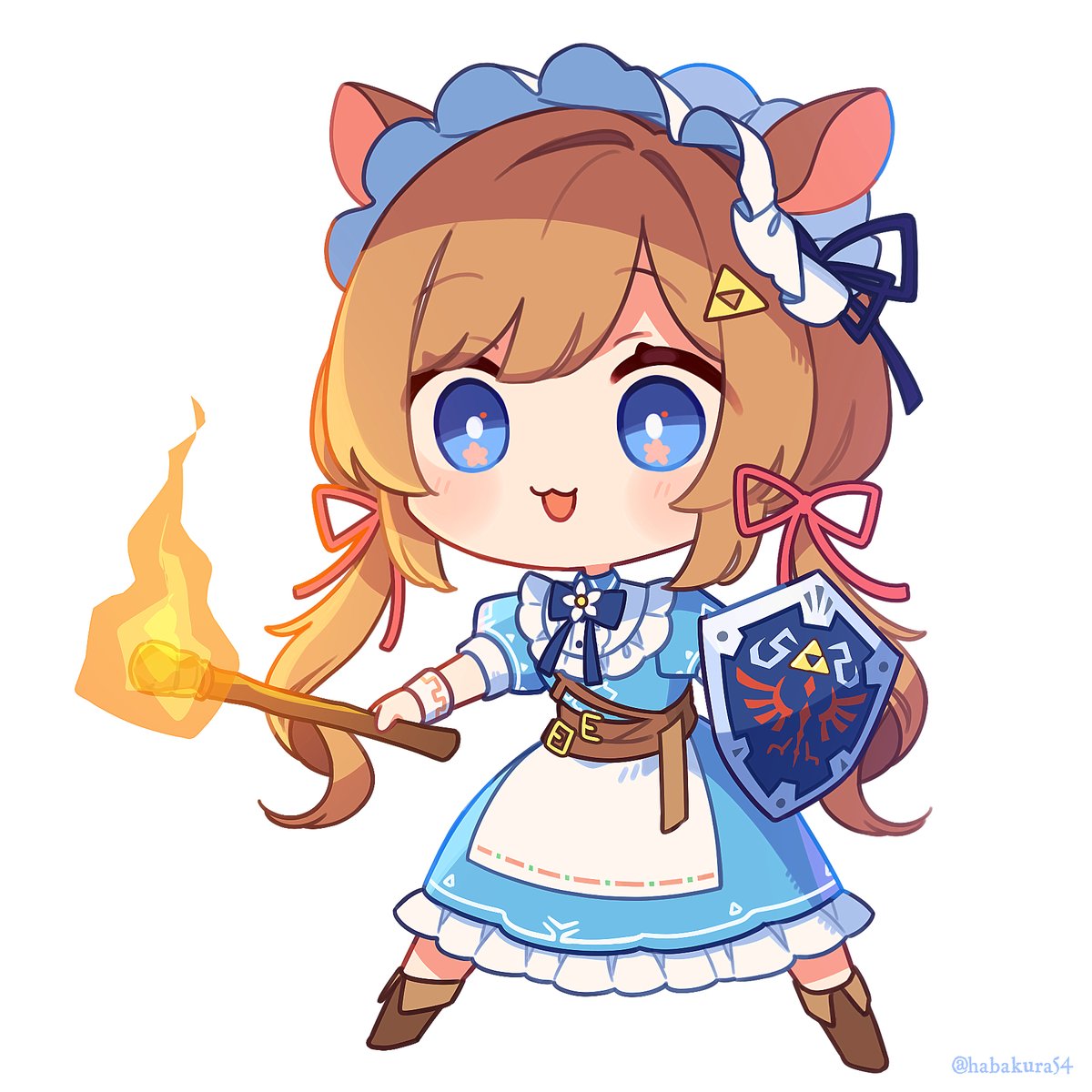 「#メイドの日 #絵にふぁー 」|ごし🍫のイラスト