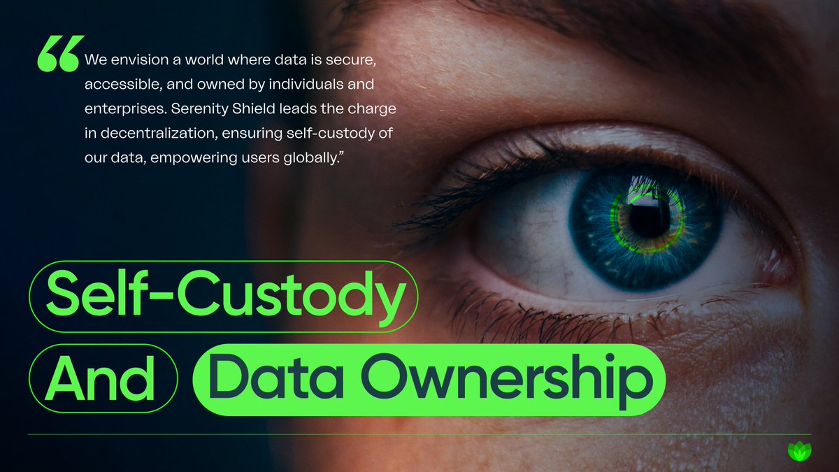 As we gear up for a major headline, we're proud to be building a future where data is secure, accessible, and owned by YOU 🔐 @SerenityShield_ is at the forefront of decentralization, empowering users worldwide with #selfcustody of their data. Stay tuned for the big reveal! 👀
