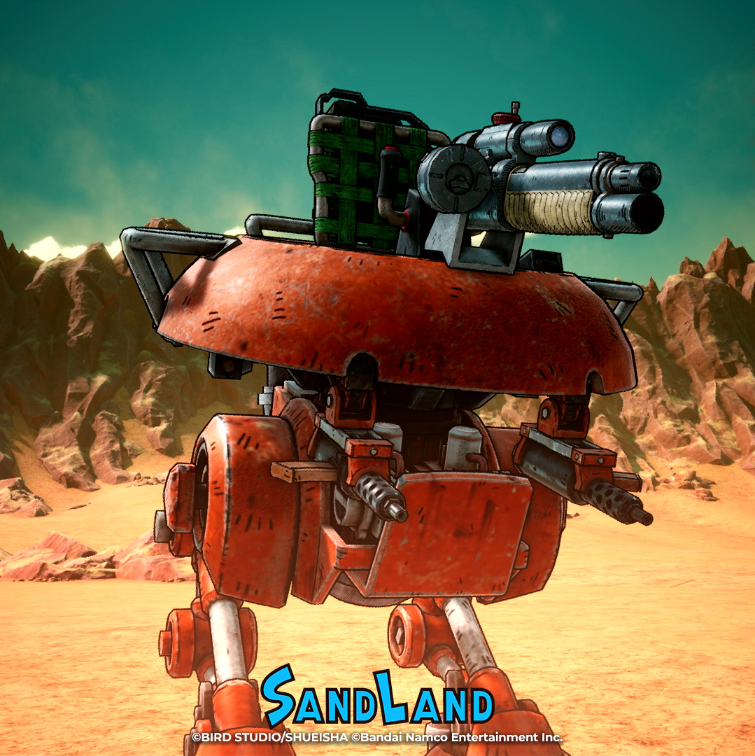¡Si lo tuyo son las alturas, el Robot Saltador está hecho para ti! Descúbrelo en #SANDLAND ⏳