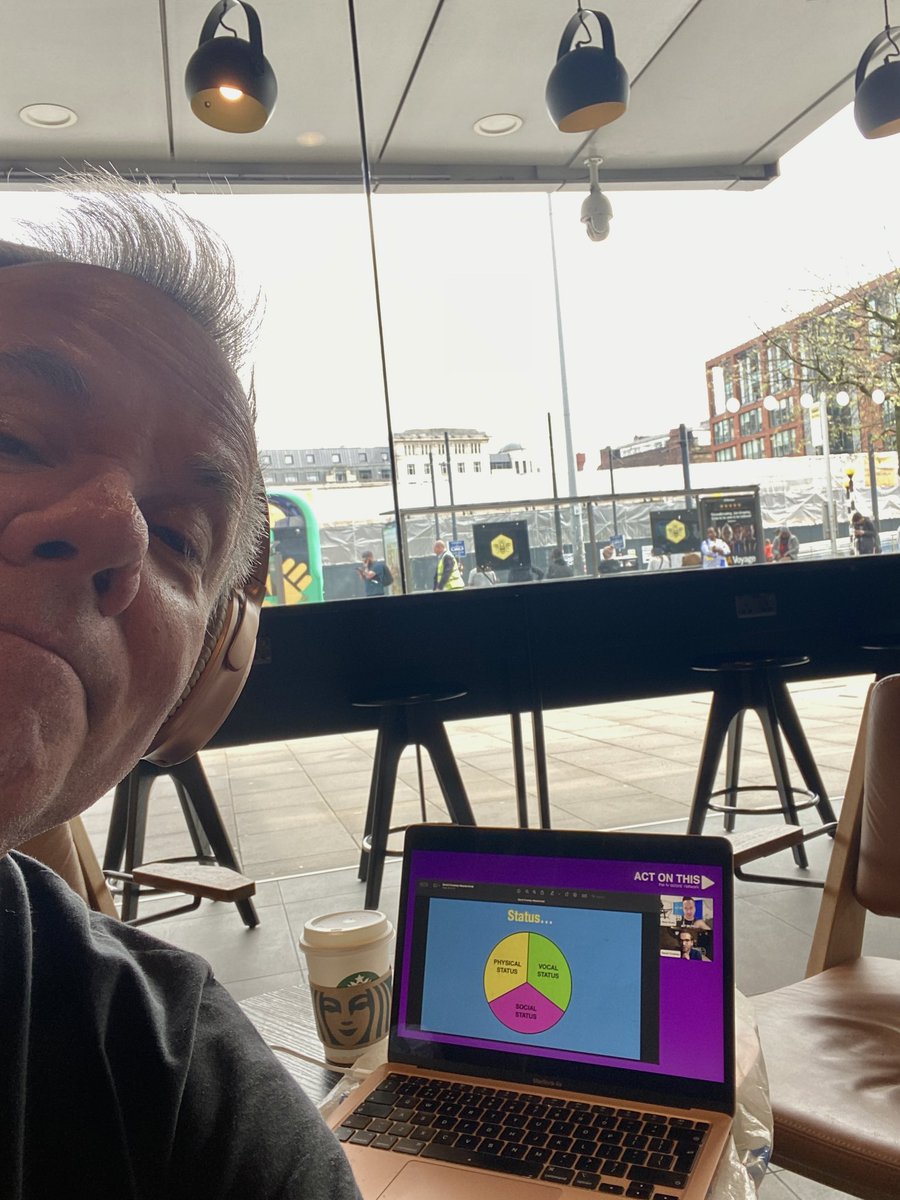 It’s a fantastic morning having a coffee ☕️and getting amazing #acting advice from <a href="/ActOnThisTV/">Act On This - The TV Actors’ Network</a> <a href="/rossagrant/">Ross Grant</a> and <a href="/DavidJCrowley/">David Crowley</a> - thank you guys!