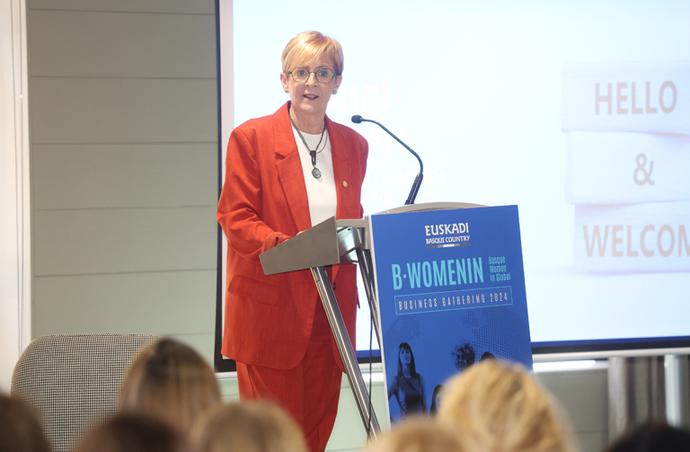 grupospri's tweet photo. El evento B-WOMENIN Global Business Gathering celebrado ayer impulsa la #IgualdaddeGénero en la internacionalización.
📝 Además, el encuentro sirvió para presentar el informe “Mujer e Internacionalización”.
🔗https://t.co/aL2y2dbIY0
#BWOMENINGlobal #BasqueTradeandInvestment https://t.co/fzVHkwgRXv