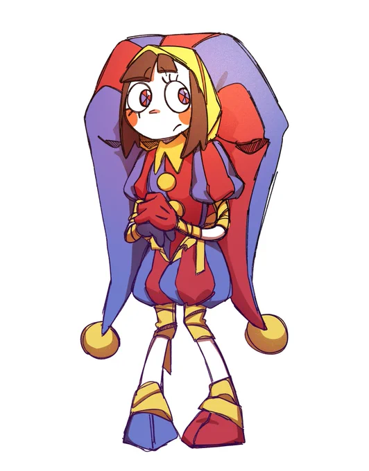 Pomni in my style #TheAmazingDigitalCircus #TADC #Pomni #pomnifanart 