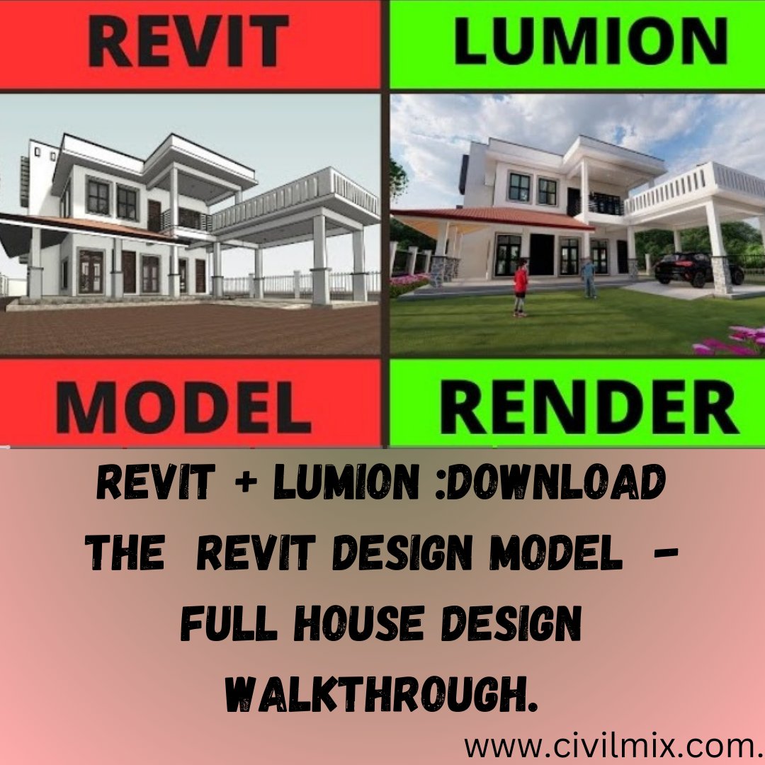 'Explore a full house design walkthrough in Revit + Lumion! Download the design model now. #Revit #Lumion #DesignWalkthrough'
Link - youtu.be/g-FURYfAfwY?si…