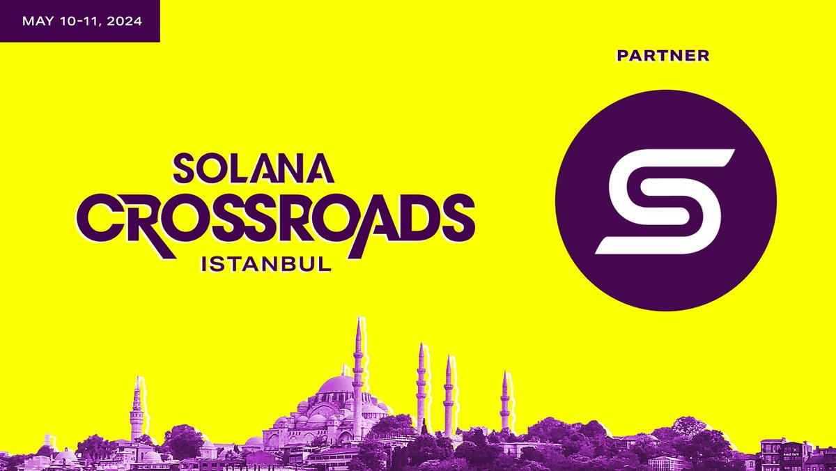 GMboard Istanbul 🇹🇷 The Switchboard team is excited to attend the @SolanaCrossroad Community Conference. Don't miss our CTO @DoctorBlocks speaking tomorrow at noon on 'What’s Next for Solana Data' alongside industry leaders from @solanafm, @coingecko, and @StepFinance_! 🎤 But…