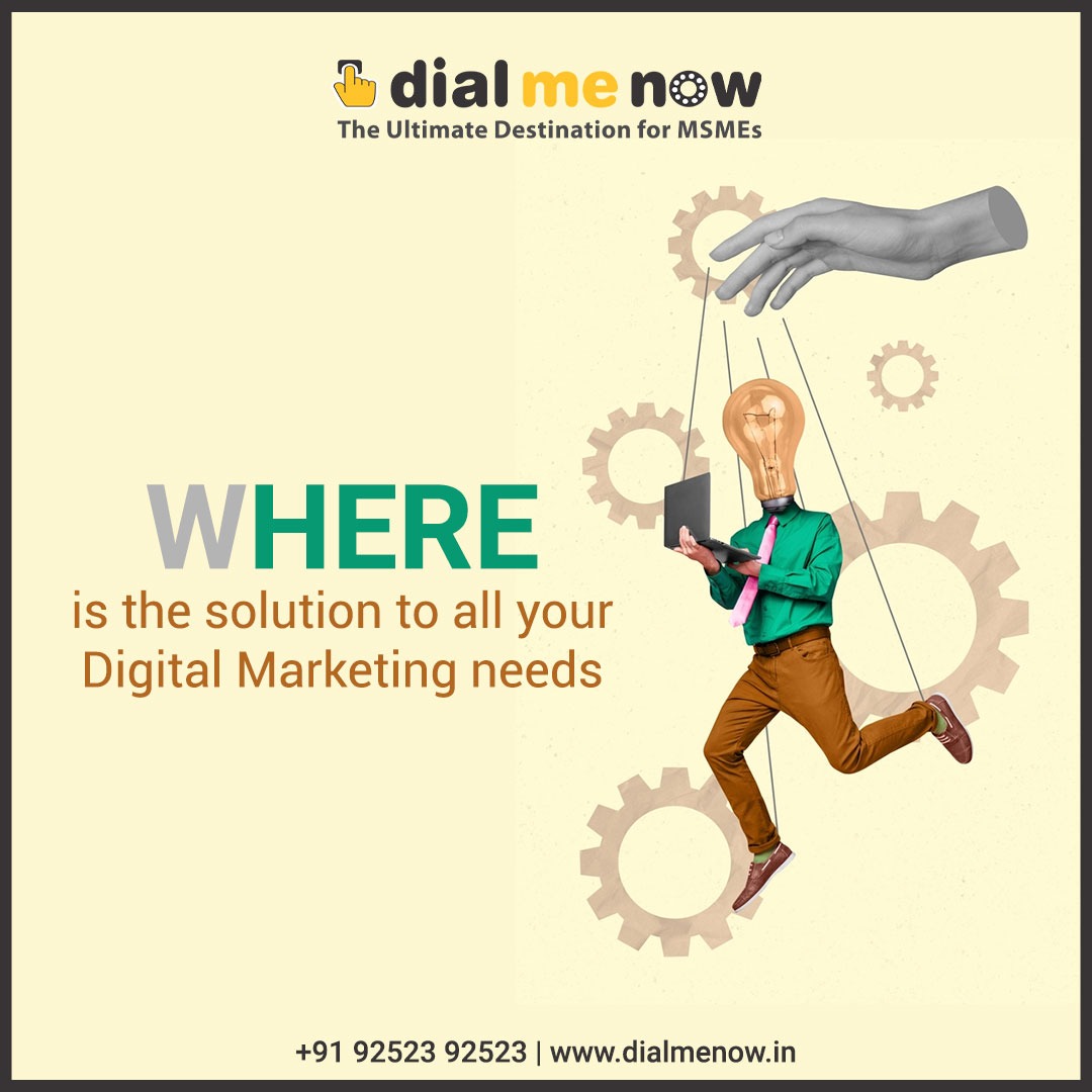 Empower your brand with our cutting-edge Digital Marketing Services! 🚀 From strategic planning to execution, we offer comprehensive solutions tailored to your unique needs. 

dialmenow.in

#DigitalMarketing #MarketingServices #BusinessGrowth #Business #Dialmenow