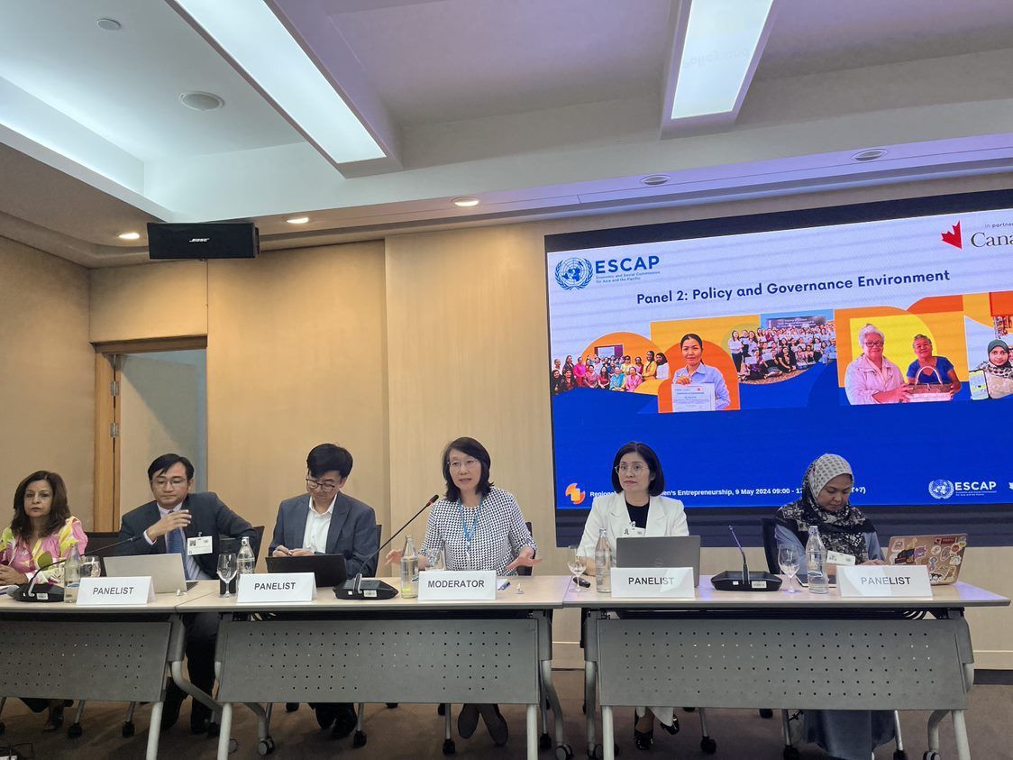 🌟 What a day of action, learning, and inspiration at the Regional Forum on Women’s Entrepreneurship, supported by ESCAP and the Government of Canada @Canada!

Let's champion #womenentrepreneurs and create inclusive environments! More:buff.ly/3URhelW 💼💪 #SDG5