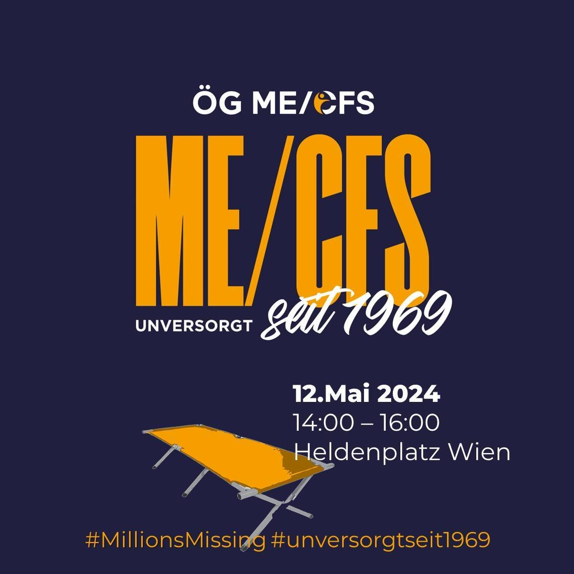 Am Sonntag kann man sich solidarisch zeigen mit den vielen #MECFS Betroffenen, deren Versorgung wirklich eine Katastrophe ist. Ich werde auch dort sein und einen Ausschnitt aus meinem Text 'Die Verdächtigen' lesen, in dem es um diese Krankheit geht. Ich freue mich, euch zu sehen!