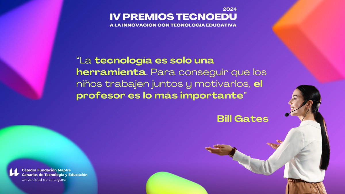 👀😊Vamos a dar comienzo al fin de semana de la mejor manera ✅

🔻Reflexionamos sobre esta cita que dice el conocido Bill Gates📝

📢Hay que recordar que los docentes tienen una función y una labor muy importante✨