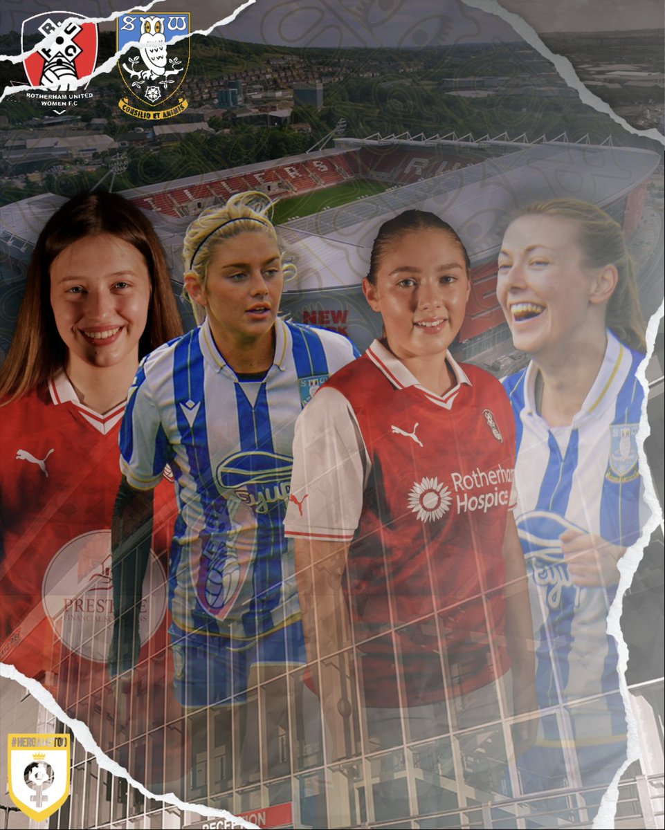 🏆 | The #HerGameToo Shield is 𝐛𝐚𝐜𝐤 this Sunday! @RUWFC_Official face @ShefWedLadies at the AESSEAL New York Stadium on 12th May for a 6PM KO! Get your tickets here ⤵️ eventcreate.com/E/ruwfcvswlfc2…