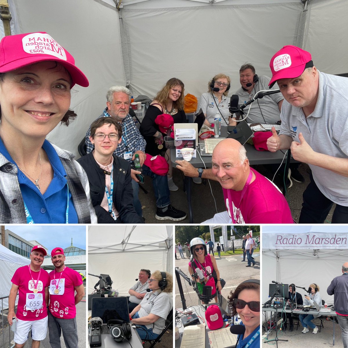 RadioMarsden's tweet photo. 📣SCHEDULE CHANGE

This Sunday we will be live broadcasting from the @royalmarsden #marsdenmarch from 9am-6pm. 

Programmes restart with Backspin at 6pm. 

+ we’ll be repeating the following week so those taking part can listen in. 

https://t.co/9M4LwVeiS8 https://t.co/twfkkdauiy
