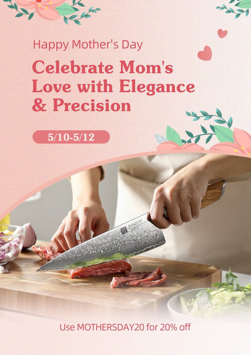 🌸Mother's Day is just around the corner💐Pamper Mom with gifts that steal her heart.
Don't wait, click to buy now!👇Special Deal! Save 20% Off on Mother's Day ：xinzuocutlery.com
#mothersday2024 #GiftBox #MothersDay2024 #MothersDayGift #momessentials #MothersDay #xinzuo