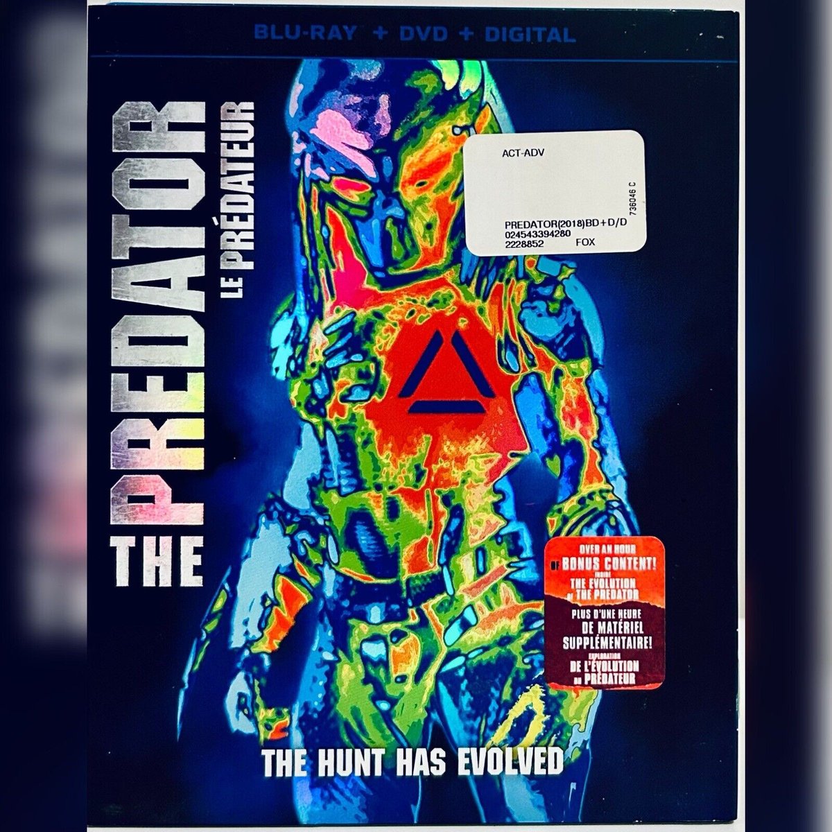 #NewArrival THE PREDATOR (Blu-ray/DVD 2018) Action/Sci-fi w/ Slipcover/ Insert 2-Disc Set OOP rareflicksplus.com/product-page/t… #checkitout #THEPREDATOR #PREDATOR #Action #Slipcover #OOP #HTF #SciFi #SciFiMovie #SciFiCommunity #Bluray #Blurays #PhysicalMedia