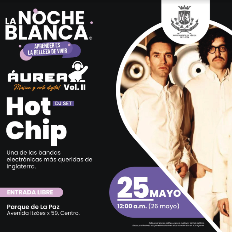 🇲🇽 MERIDA 🇲🇽 Thrilled to be coming over to DJ at La Noche Blanca later this month - see you there 🤩 <a href="/MeridaCultura1/">Mérida Cultura</a>