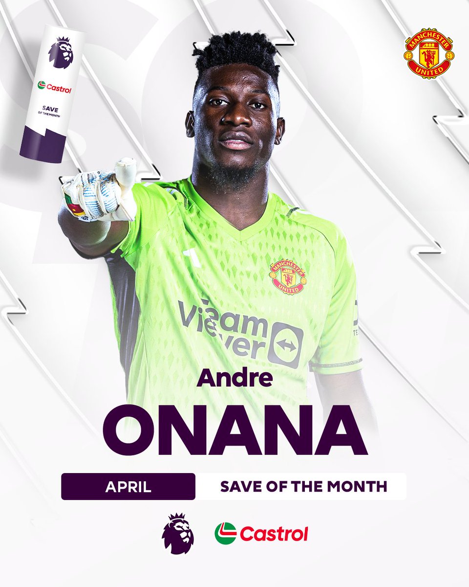 A diving stop that defied logic 😮 Andre Onana's superb reflex against Burnley secures him @Castrol Save of the Month 🧤 #PLAwards | @ManUtd