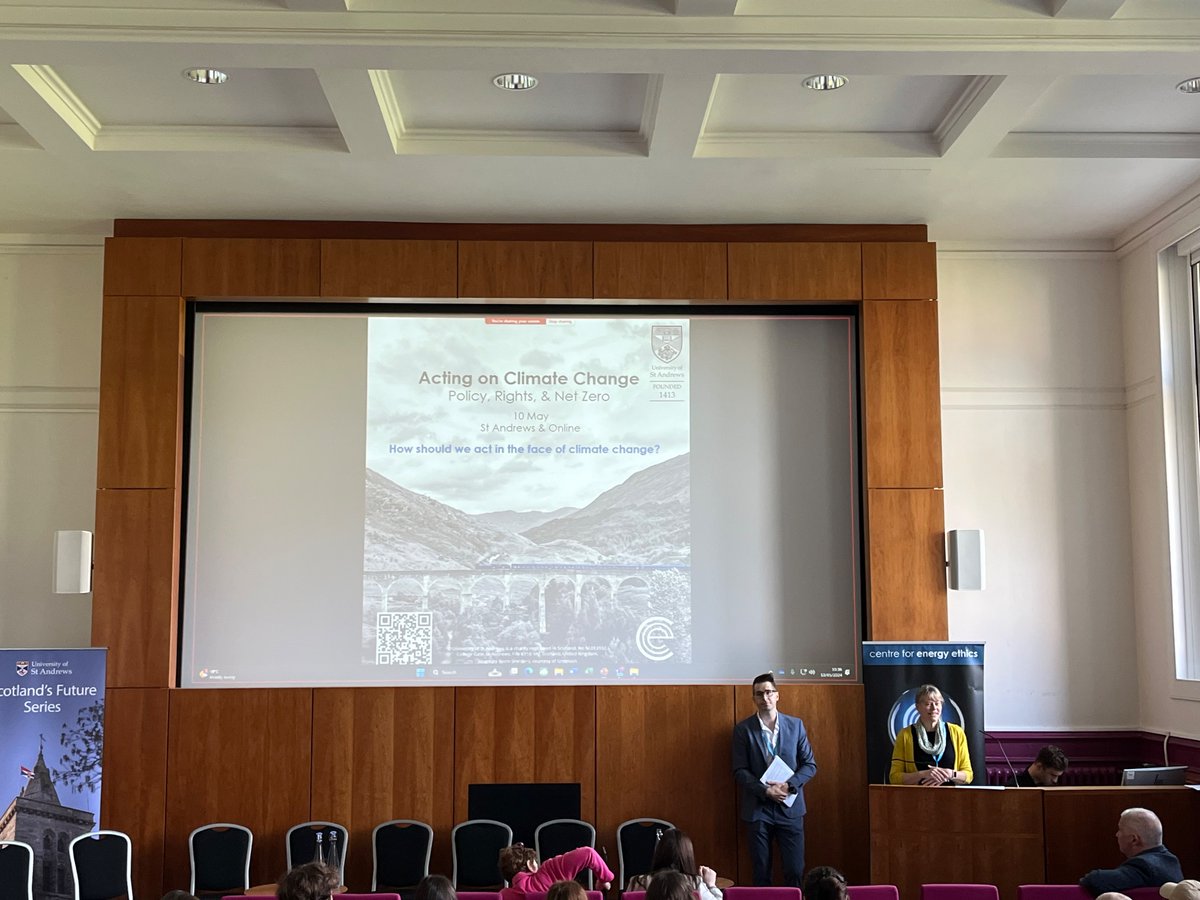 Lucy Wishart (@drlucyjwishart) on Twitter photo A glorious day 🌞 for <a href="/EthicsEnergy/">Centre for Energy Ethics</a> conference “Acting on Climate Change: Policy, Rights and Net Zero” <a href="/univofstandrews/">University of St Andrews</a>
Great way to spend a Friday. A glorious day 🌞 for <a href="/EthicsEnergy/">Centre for Energy Ethics</a> conference “Acting on Climate Change: Policy, Rights and Net Zero” <a href="/univofstandrews/">University of St Andrews</a>
Great way to spend a Friday.