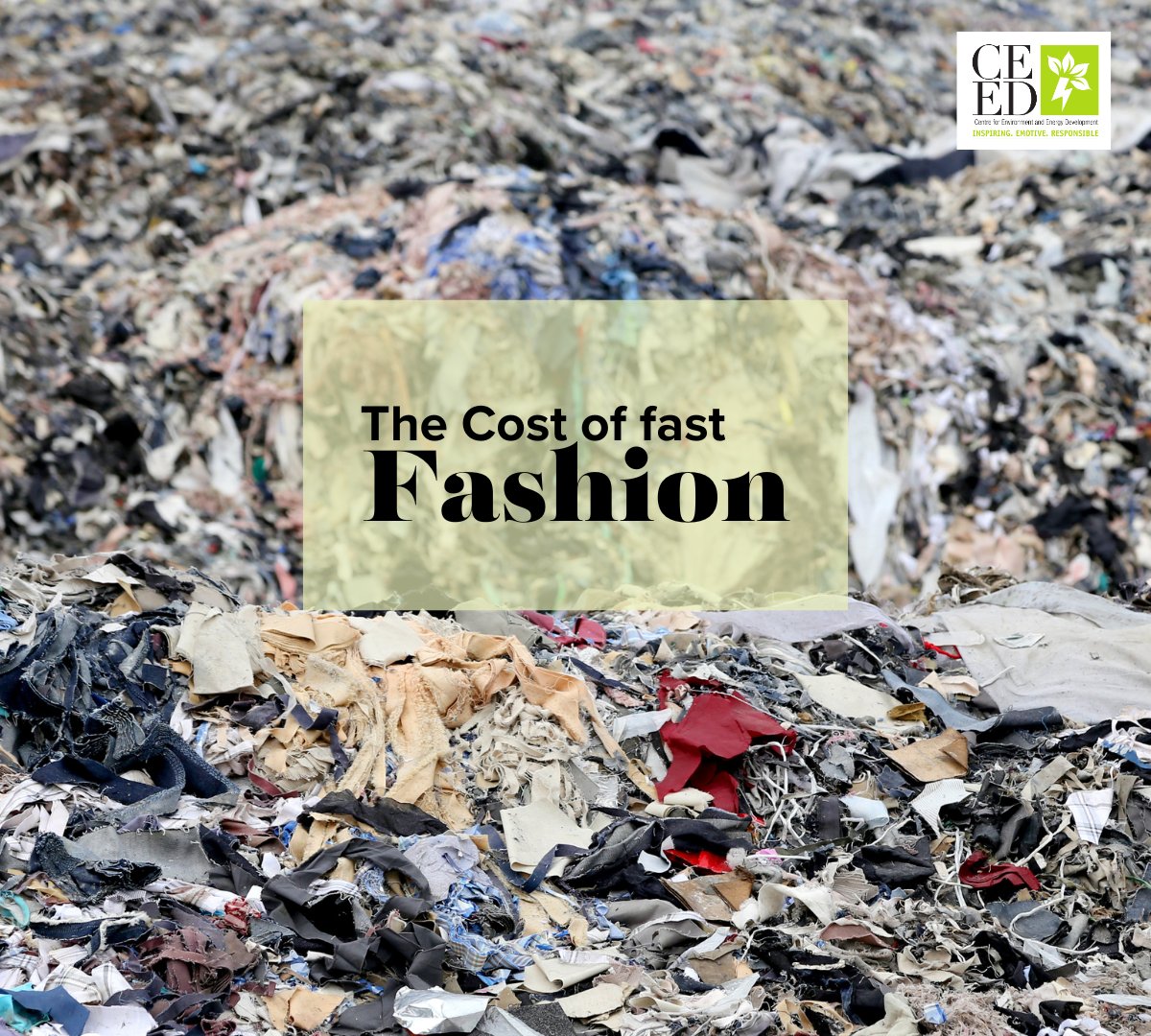 Fast fashion waste stems from the rapid turnover of cheap clothing, causing environmental harm and social issues. Overconsumption leads to excessive waste generation, to tackle this, the industry needs sustainable practices, and consumer education on conscious buying.