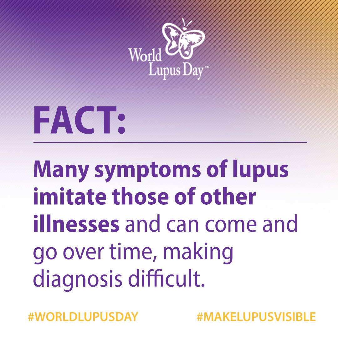 If you think you may have lupus but are having difficulty getting a diagnosis our article 'what to do if you think you have lupus but can't get a diagnosis' may help: lupus.org.uk/.../what-to-do…... #WorldLupusDay #chronicpain #autominnunedisease #invisibleillness #lupusfact