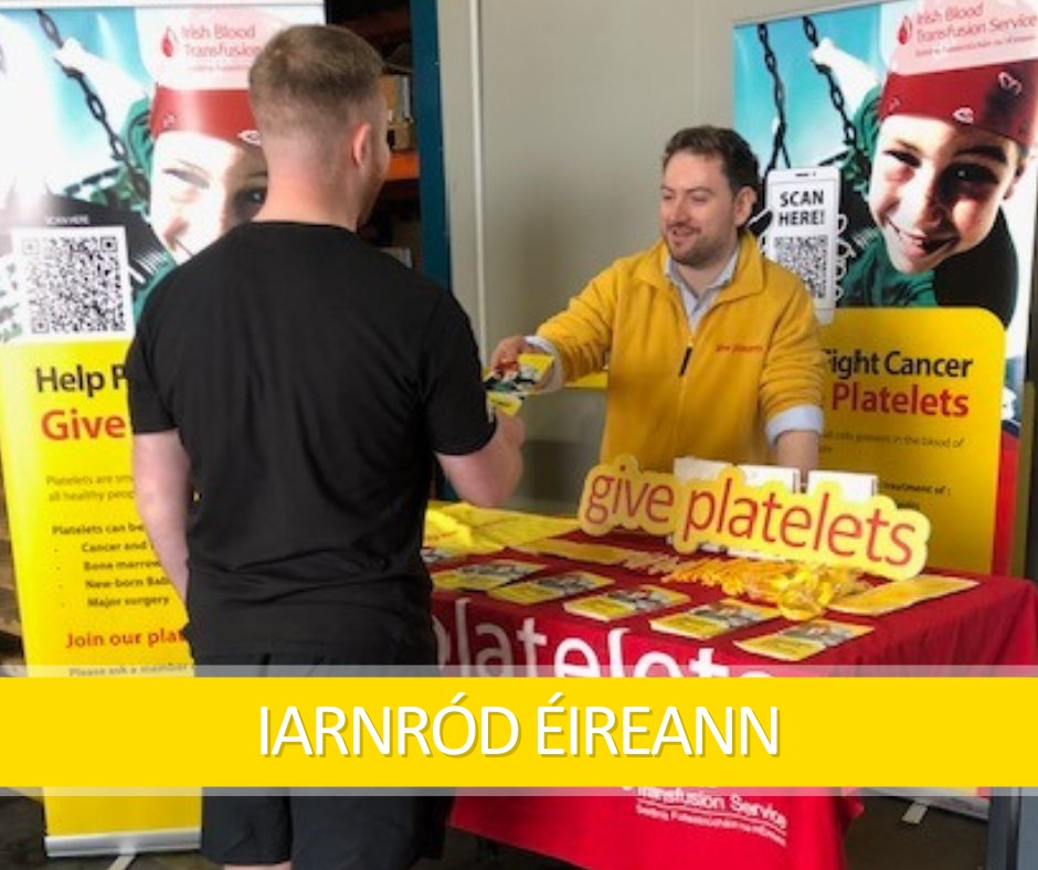 Thank you for having us, Iarnród Éireann! It is always great to be invited to chat with teams about giving blood and platelets. Learn more about platelets on our website - giveblood.ie/platelets/ #GivePlatelets #GiveBlood #WeCountOnYou