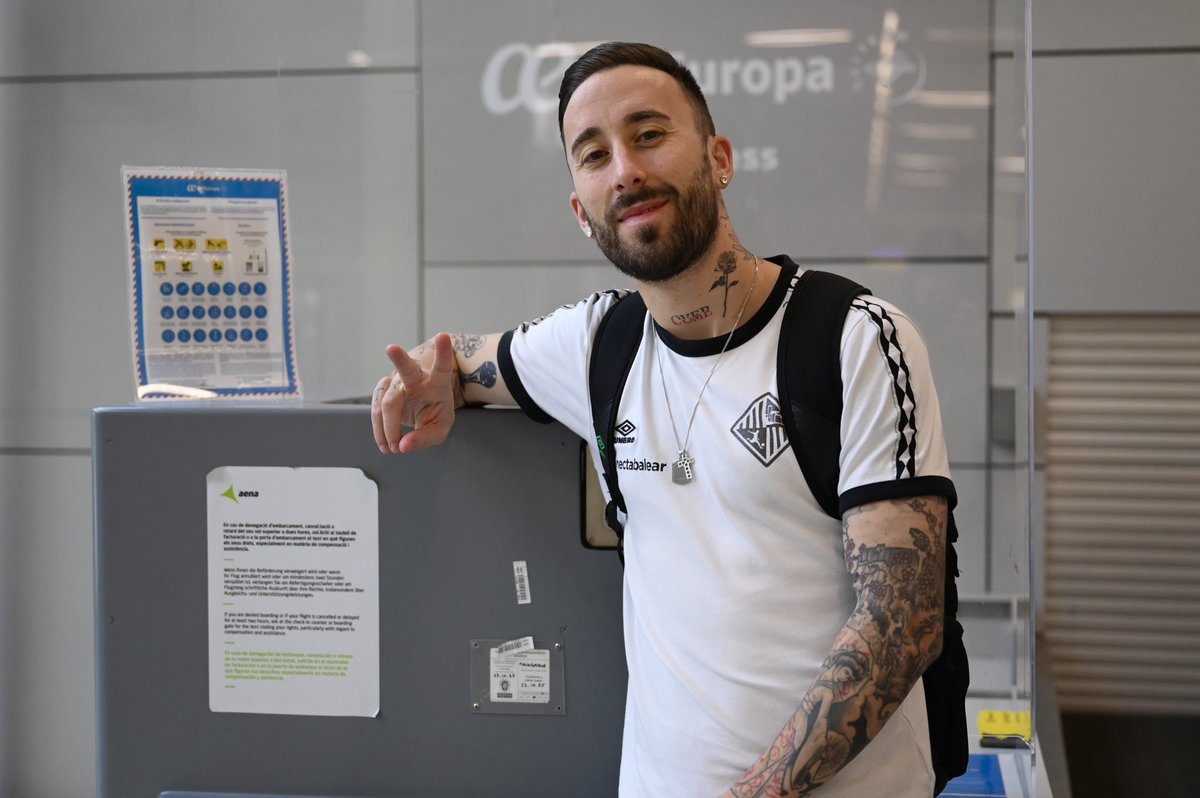 🛫 Con @AirEuropa, rumbo al último partido de la liga regular #MallorcaPalmaFutsal #SomMallorca #SomPalma