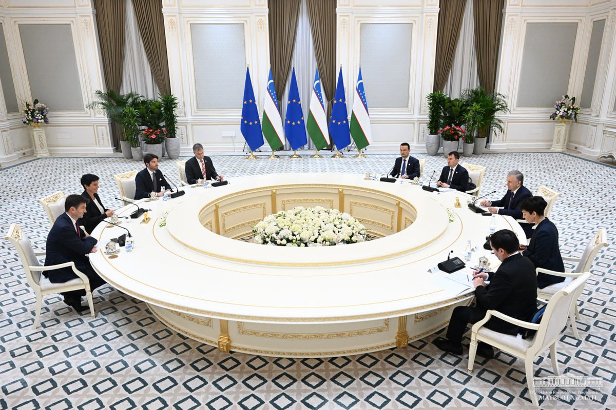 President Shavkat Mirziyoyev held a meeting with leaders of several leading European companies. The meeting was attended by Sabrina Soussan, Chairwoman and CEO of Suez, Paolo Barletta, CEO of Arsenale Group, Johan Pelissier, President of Airbus for Europe, and Oliver Pfann,…