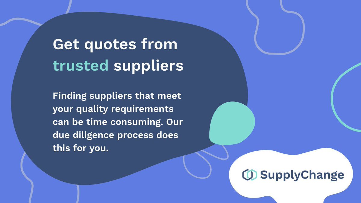 We are connecting businesses, public sector organisations and non-profits with social enterprises, that deliver impact as well as excellent goods and services.

Find out what we can do for you 👉 

buff.ly/3aLRbnW