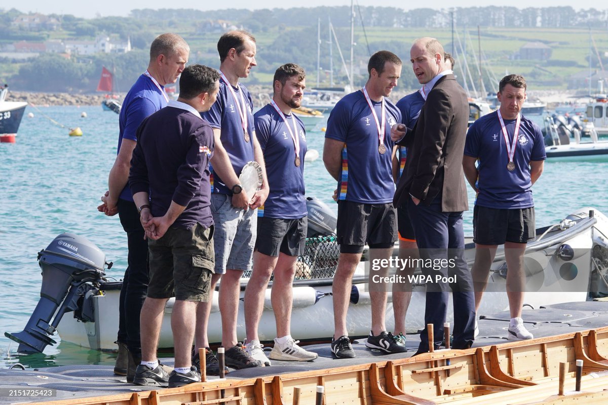 Prince William visits St. Mary's Harbour, the maritime gateway to the Isles of Scilly