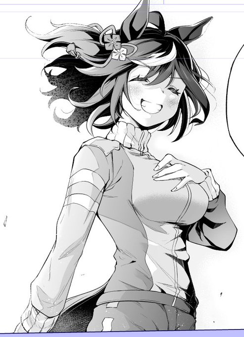 いいお顔のキタちゃん描けて満足✨️ 