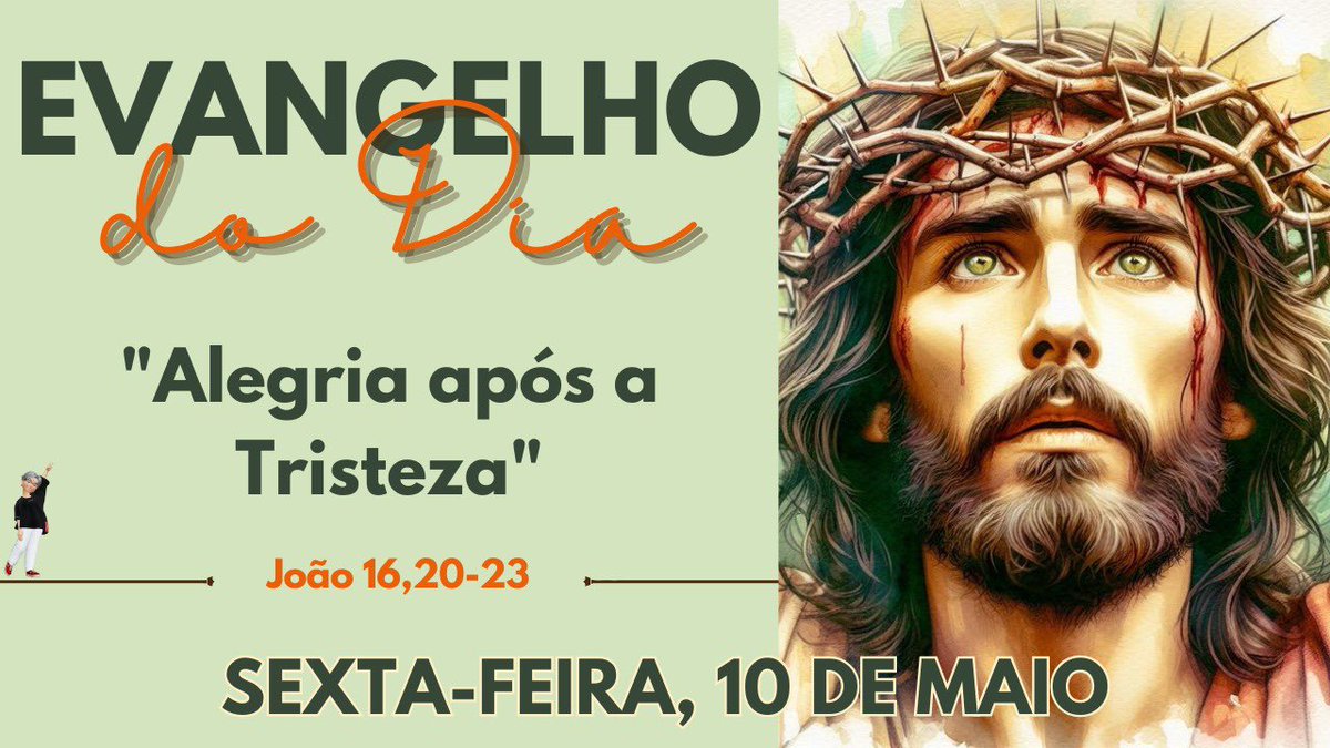 Bom dia Povo de Deus☀️
A passagem do evangelho hoje, é uma poderosa mensagem de esperança e consolo para os seguidores de Jesus.
A paz de Cristo e o amor de Maria.🙏🏼❤️
youtu.be/0vbwCNCbhqA?si…
#catolicos #evangelhododia #evangelhodehoje #jesus