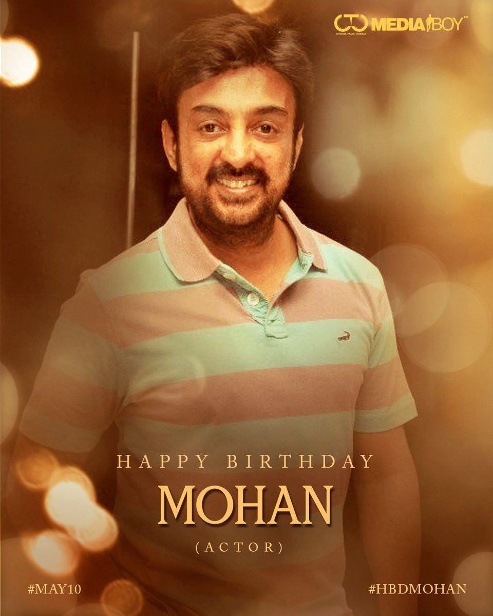 Team @CtcMediaboy wishes happy birthday to the most successful ace actor #MikeMohan #HBDMikeMohan 🎂👍 Stay blessed