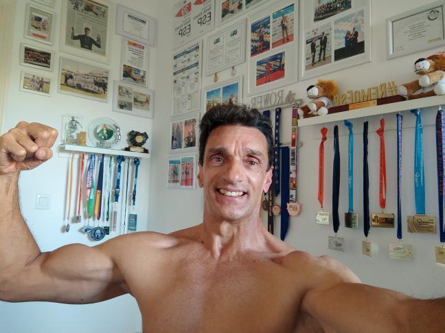 Concept2Espana's tweet image. GERMÁN RENDO, DE PALMA DE MALLORCA, NUEVO RÉCORD DEL MUNDO 55-59 PESO LIGERO EN 4 MINUTOS, AL RECORRER 1.243m.  
El laureado remero indoor rebajó la anterior marca del estadounidense Daniel Lynch instaurada en 2019 en 1.238 metros.
#RécordDelMundo #RowErg #Concept2
#VermontC2