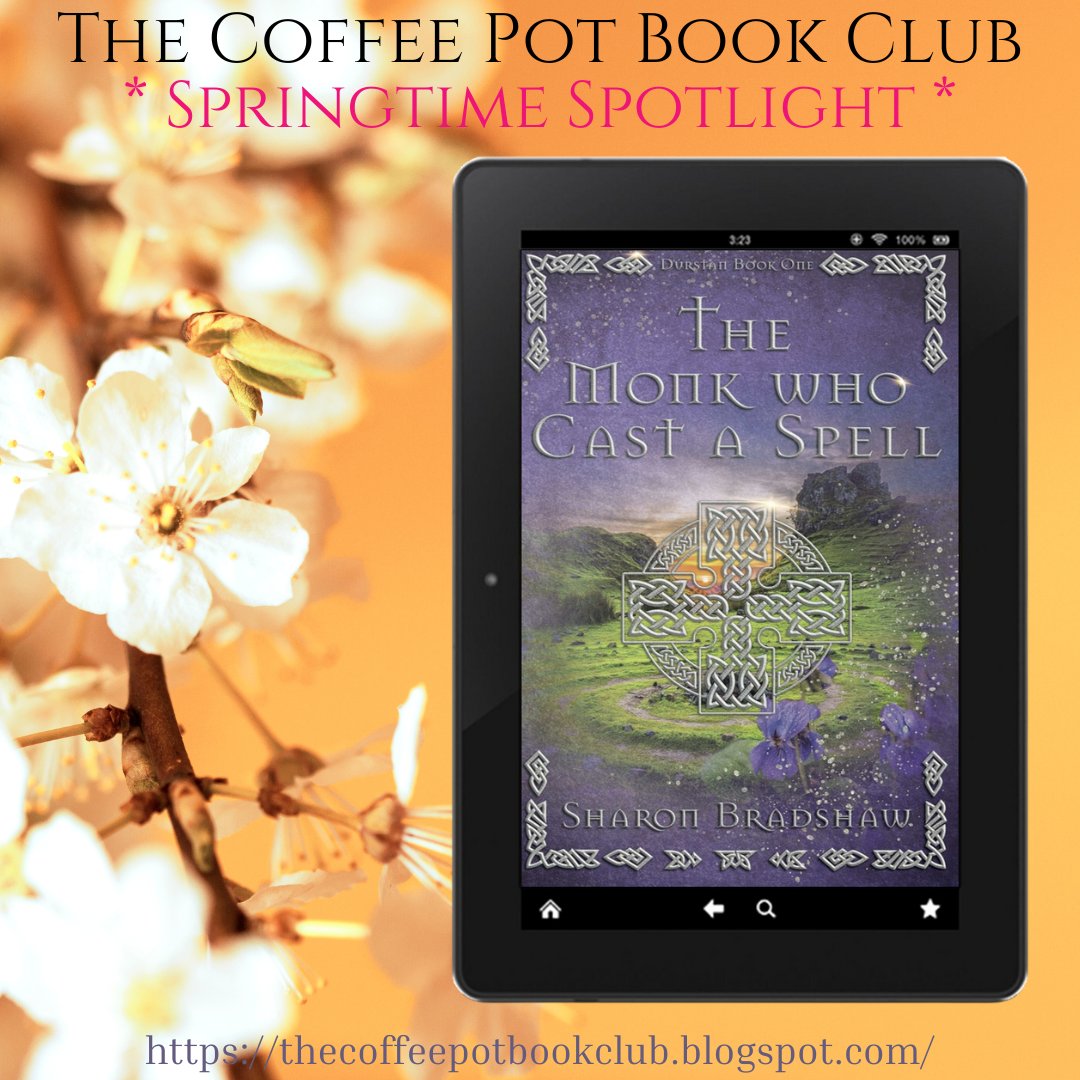 Shining a sunny 🌼Springtime Spotlight🌼 on 🔥The Monk Who Cast A Spell by Sharon Bradshaw🔥 Delve into the late Dark Ages in this fascinating romantic tale of love and destiny! thecoffeepotbookclub.blogspot.com/2024/05/shinin… #HistoricalFiction #HistoricalRomance #BookSpotlight @sharonbradshaw0