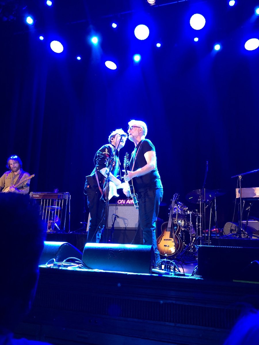 A coming of age. Three weeks shy of my first 
<a href="/billybragg/">Billy Bragg</a> gig at Kendal Brewery Arts Centre in 1984, I’m back for my 21st, another <a href="/hopenothate/">HOPE not hate</a> benefit, and he was joined by his son <a href="/JackValeroMusic/">Jack Valero</a>. A great gig as ever. Thanks for the music and the activism boost, Bill