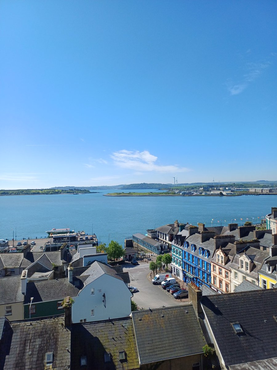 Fine summer's day in Cobh Cork