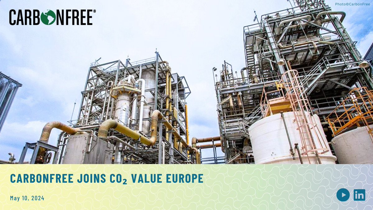 Welcome to Our New Member @carbonfreeccus! Based in 🇺🇸, they are a #carboncapture company striving to decarbonise hard-to-abate industries and global supply chains. Their technologies capture #CO2 to mineralise it or convert it into chemicals. More at carbonfree.cc.