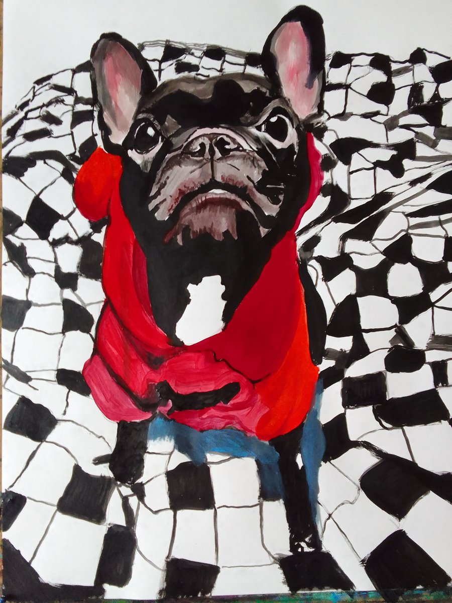 #frenchbulldog #bulldog  #dogs #animals #acrylicpaintings #paintings #contemporaryart #artforsale #contemporaryartists #art #puppy #modernart #saatchiart #artists

saatchiart.com/art/Painting-F…