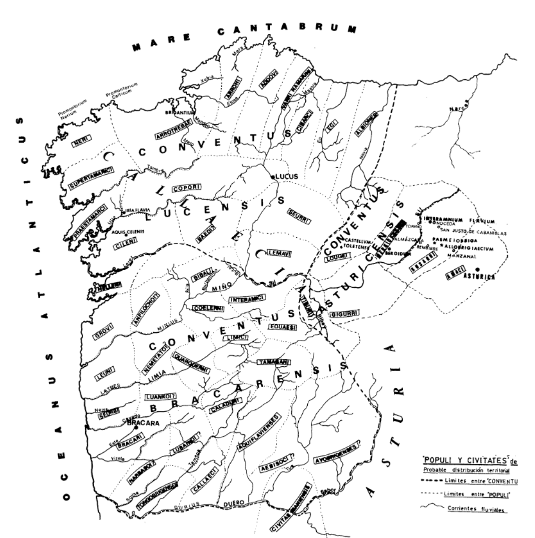 FCMart1n's tweet image. Todos os estudosos da Antigüidade trataron, ou recoñeceron a importancia, de identificar e localizar as tribos pre-romanas e as «ciuitates» #romanas. 

En menor medida, tamén xerou un certo interese localizar as igrexas do #ParroquialSuevo e as cecas #visigodas ➡️
