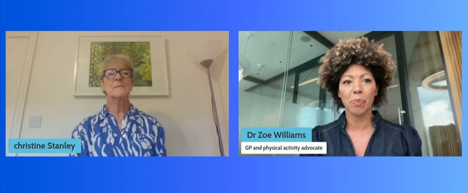 Did you catch our Facebook Live with @undefeatable? 💭 Watch back as @DrZoeWilliams and We Are Undefeatable's Christine chatted about how incorporating movement into your daily life can have huge benefits on mental wellbeing. 🔗 fb.watch/rXd5RvsdI8/